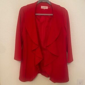 Calvin Klein Vibrant Red Jacket